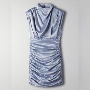 Babaton SILKY OLD BLUE DRESS